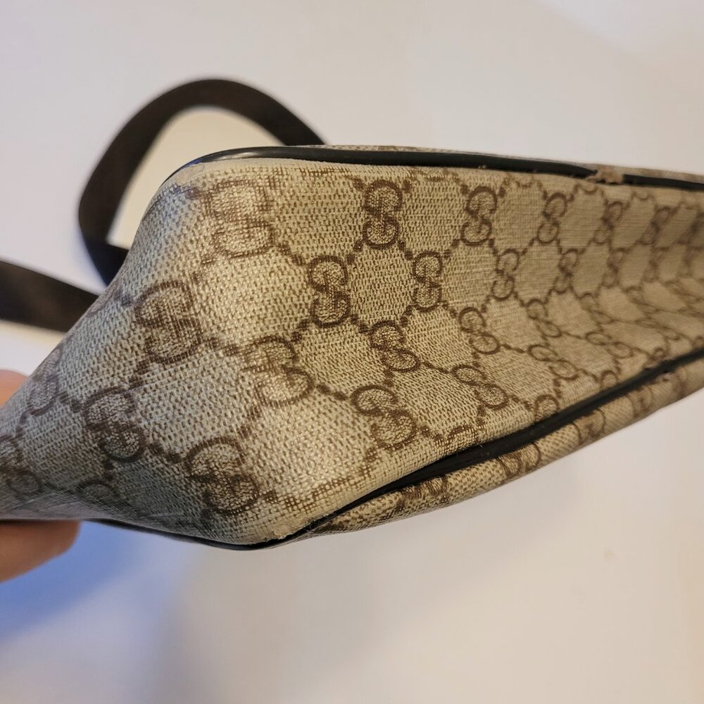 Gucci GG Supreme Coated Canvas Crossbody Bag AS-IS - Picture 4 of 15